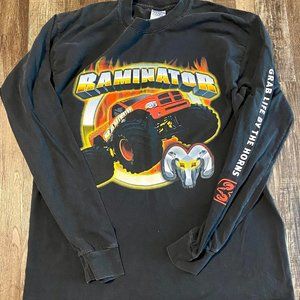 Vintage Dodge Raminator Monster Truck Long Sleeve Shirt
